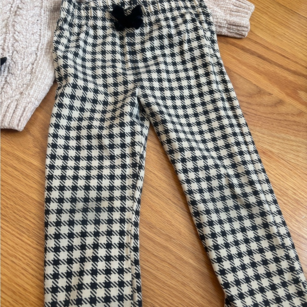 Nicole Miller Cream and Black Kids Matching Set - Picture 4 of 4